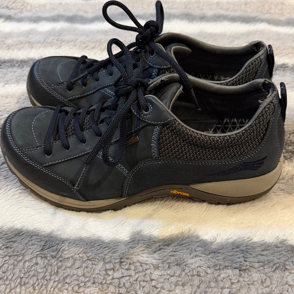 Dansko Paisley Waterproof Navy Shoes - Picture 4 of 10